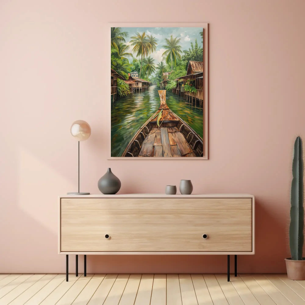 Abstract Geometric Patterns Art Poster