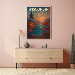 Wisconsin Landscape Poster