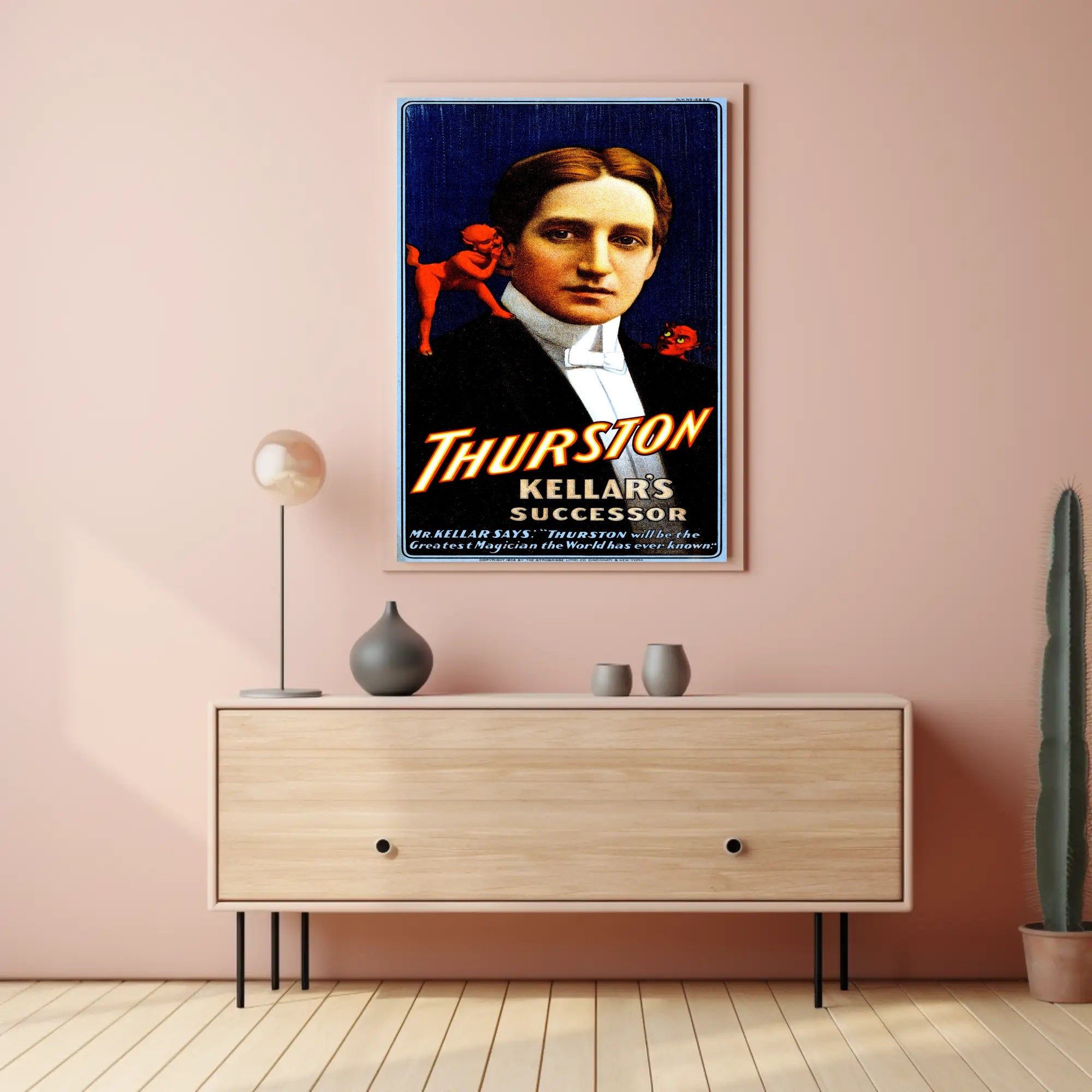 Thurston Vintage Magic Show Poster - Cultural or Heritage Poster
