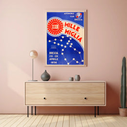 Mille Miglia XXIII Poster