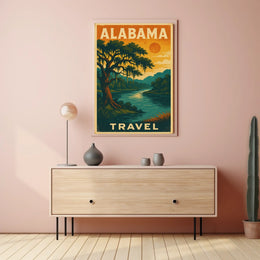 Explore Alabama Poster