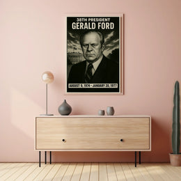 Gerald Ford 38Th President Poster