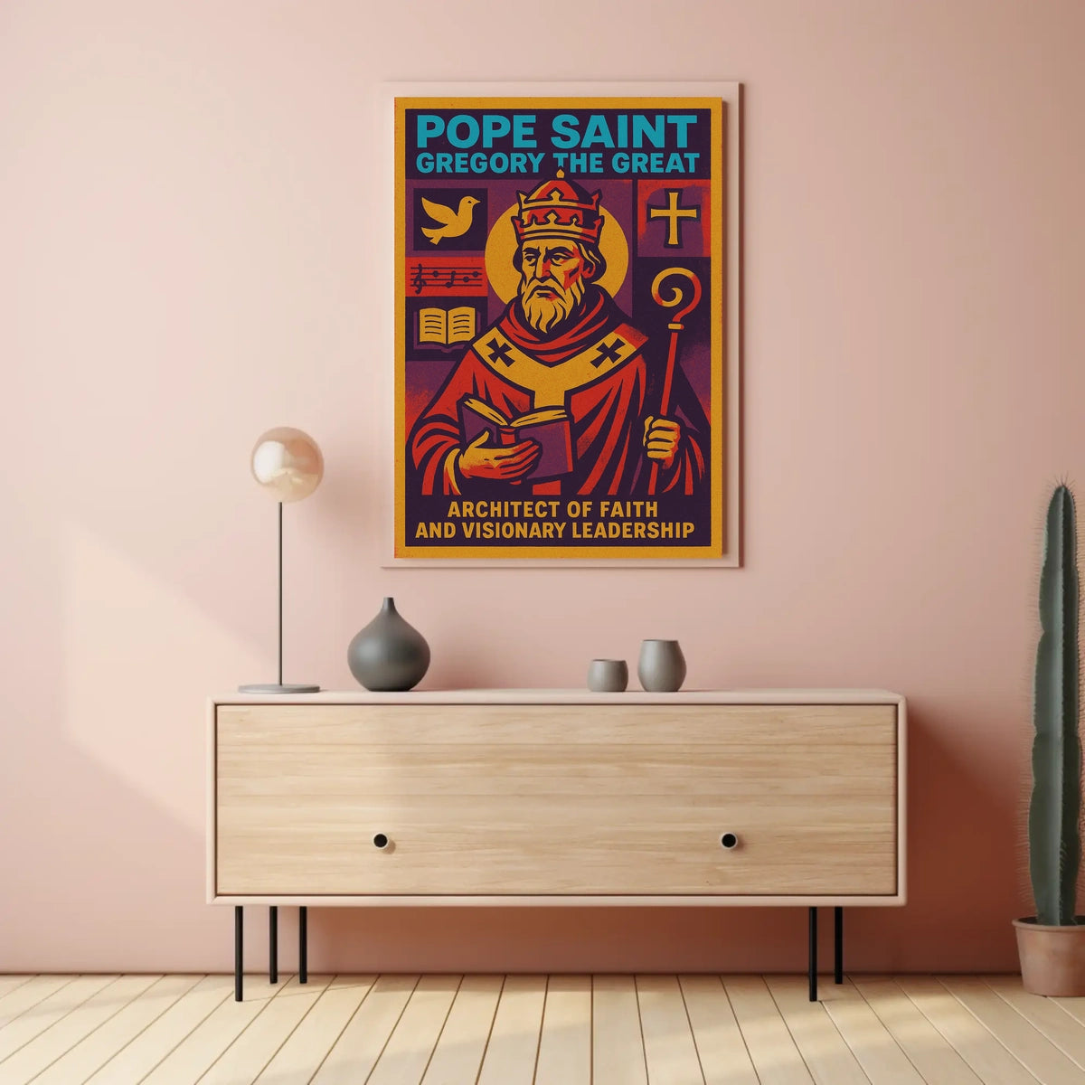 Pope Saint Gregory The Great Poster
