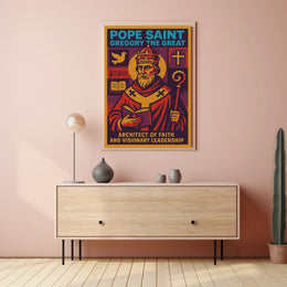 Pope Saint Gregory The Great Poster