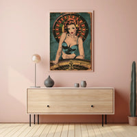 Vintage Casino Glamour Poster