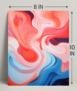 Abstract Fluidity Abstract Poster