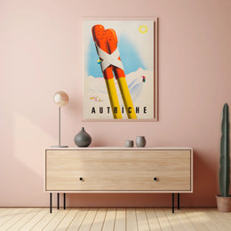 Winter Romance In Austria Poster
