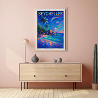Seychelles Paradise Poster