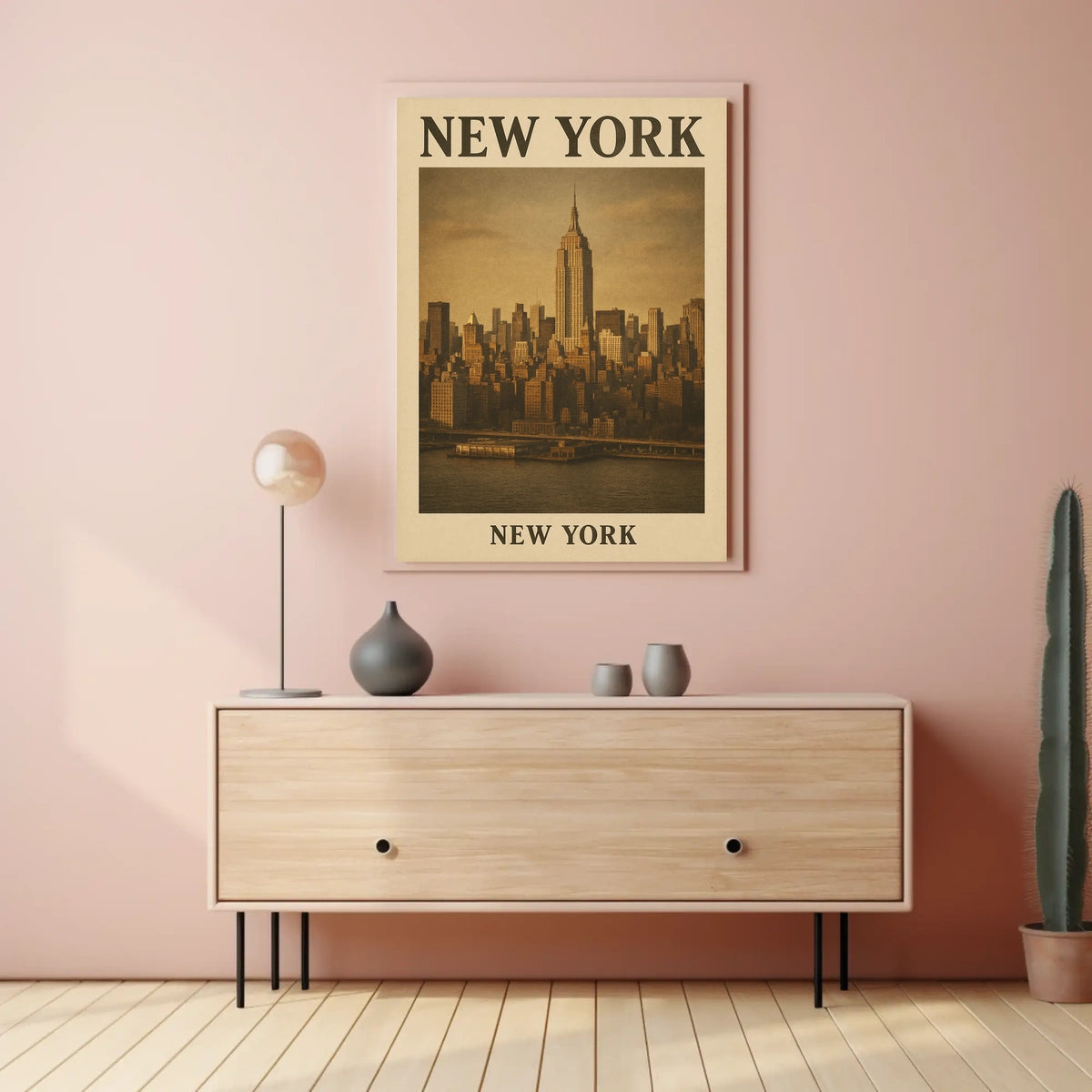 New York City Skyline Poster