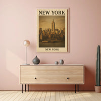 New York City Skyline Poster