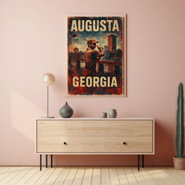 Augusta, Georgia Golf Poster