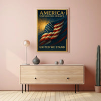 America Unfurling Legacy Poster