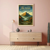 Discover the Majestic Acadia Poster PosterGoat