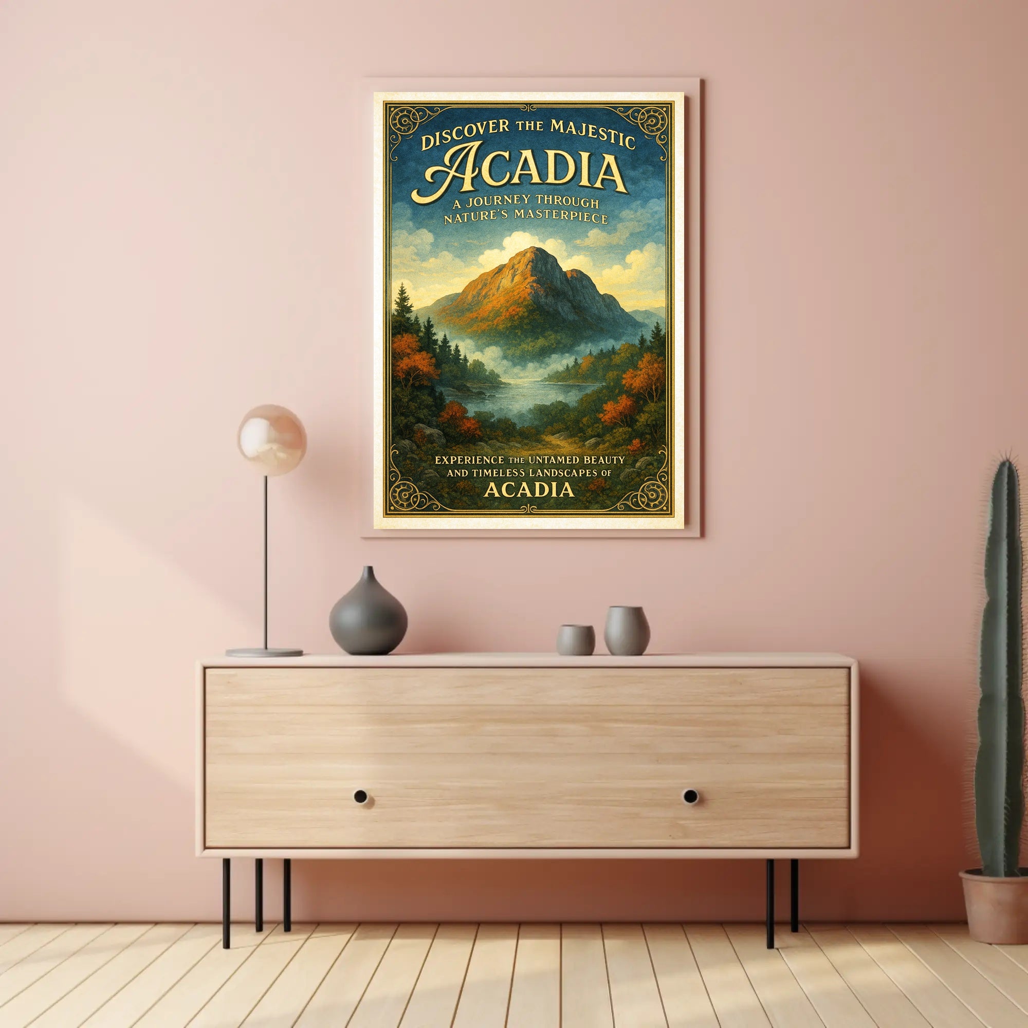 Discover the Majestic Acadia Poster PosterGoat