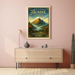 Discover the Majestic Acadia Poster PosterGoat