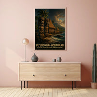 PuUhonua O Hōnaunau Place Of Refuge Poster