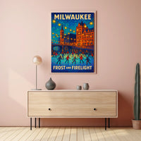 Milwaukee Frost and Firelight Poster