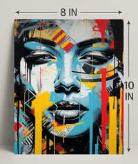 Vibrant Expression Poster