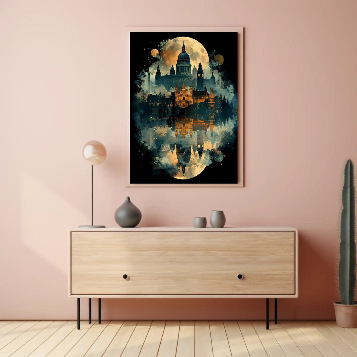 Reflections Of Timeless Architecture Poster