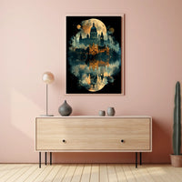 Reflections Of Timeless Architecture Poster