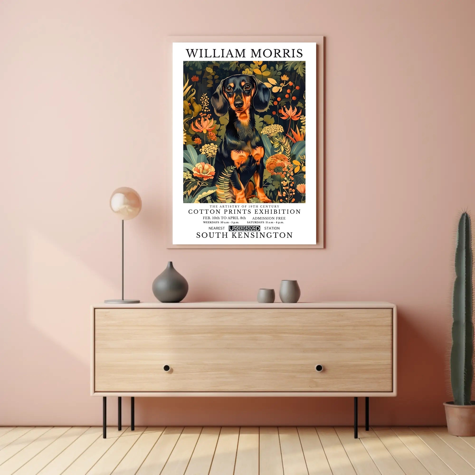 The Artistry of William Morris in Artistic Poster