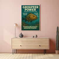 Grouper Power Poster