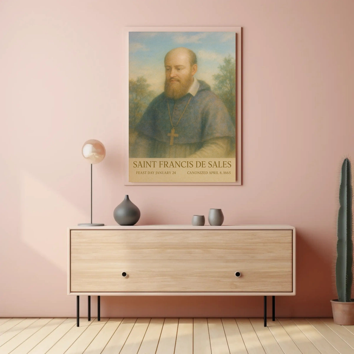 Saint Francis De Sales Poster