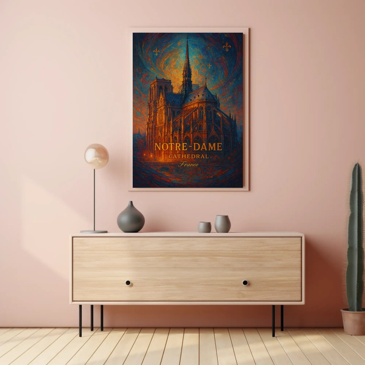 Notre-Dame Cathedral Poster