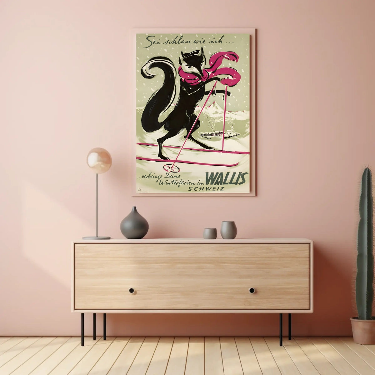 Winter Adventures In Wallis, Switzerland Poster