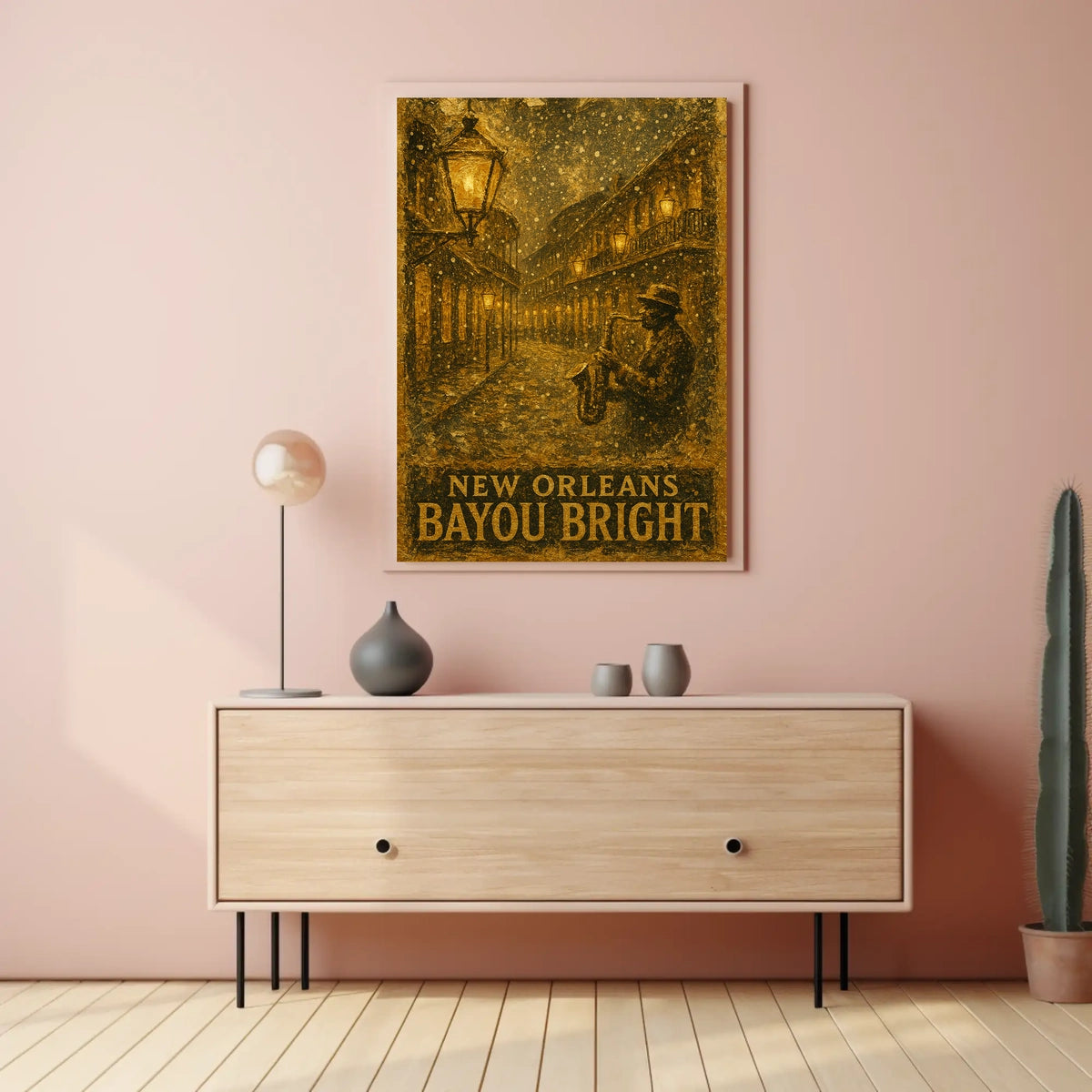 New Orleans Bayou Bright Poster