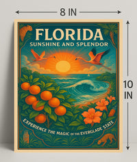 Florida Sunshine and Splendor Poster PosterGoat