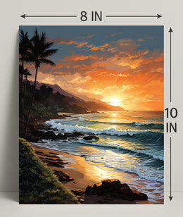 Sunset Serenity Poster