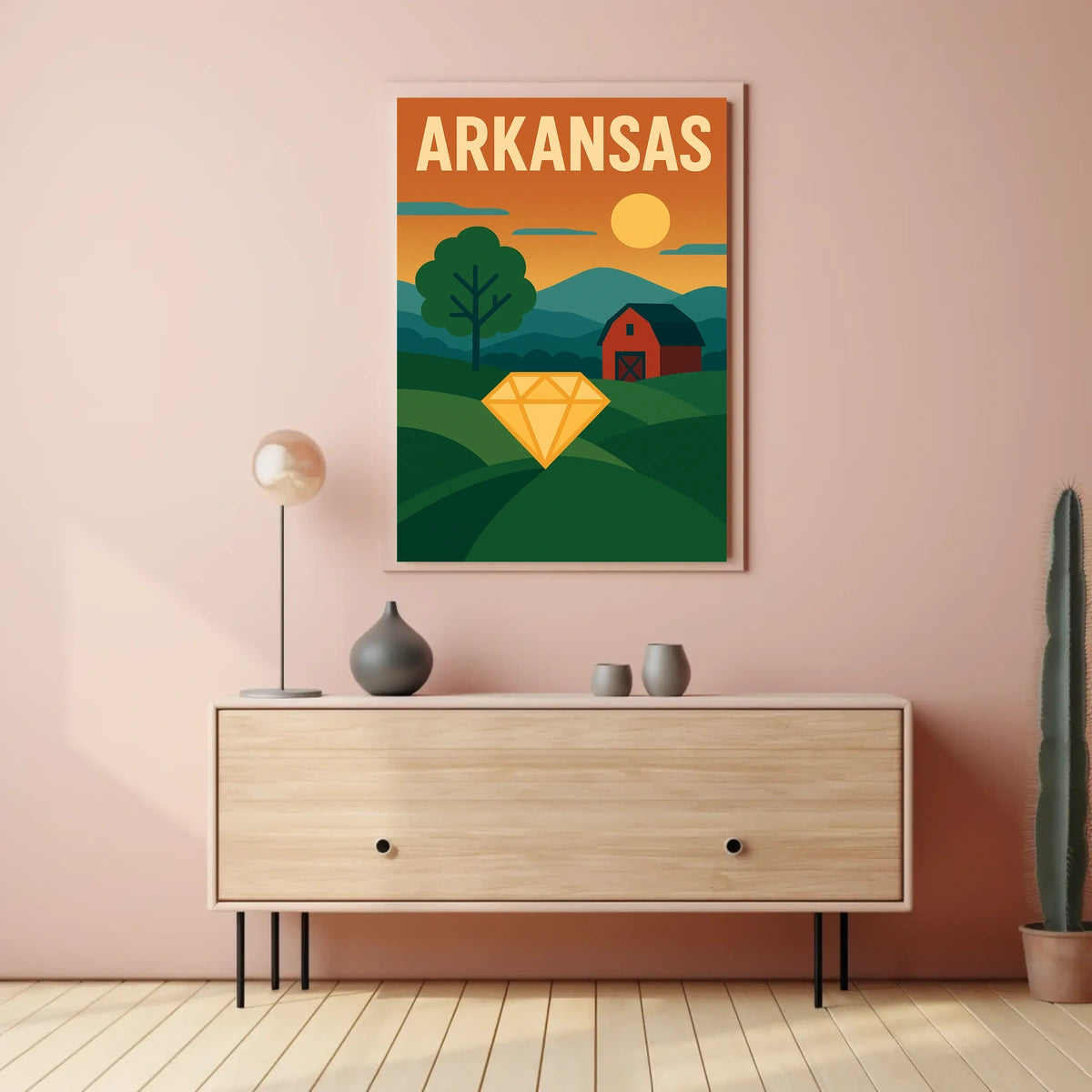 Arkansas Landscape Poster