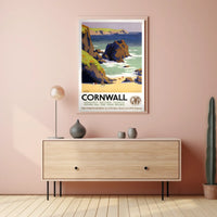 Discover Cornwall Poster