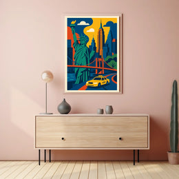 Iconic New York City Poster