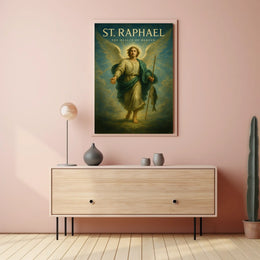 St. Raphael The Healer Of Heaven Poster
