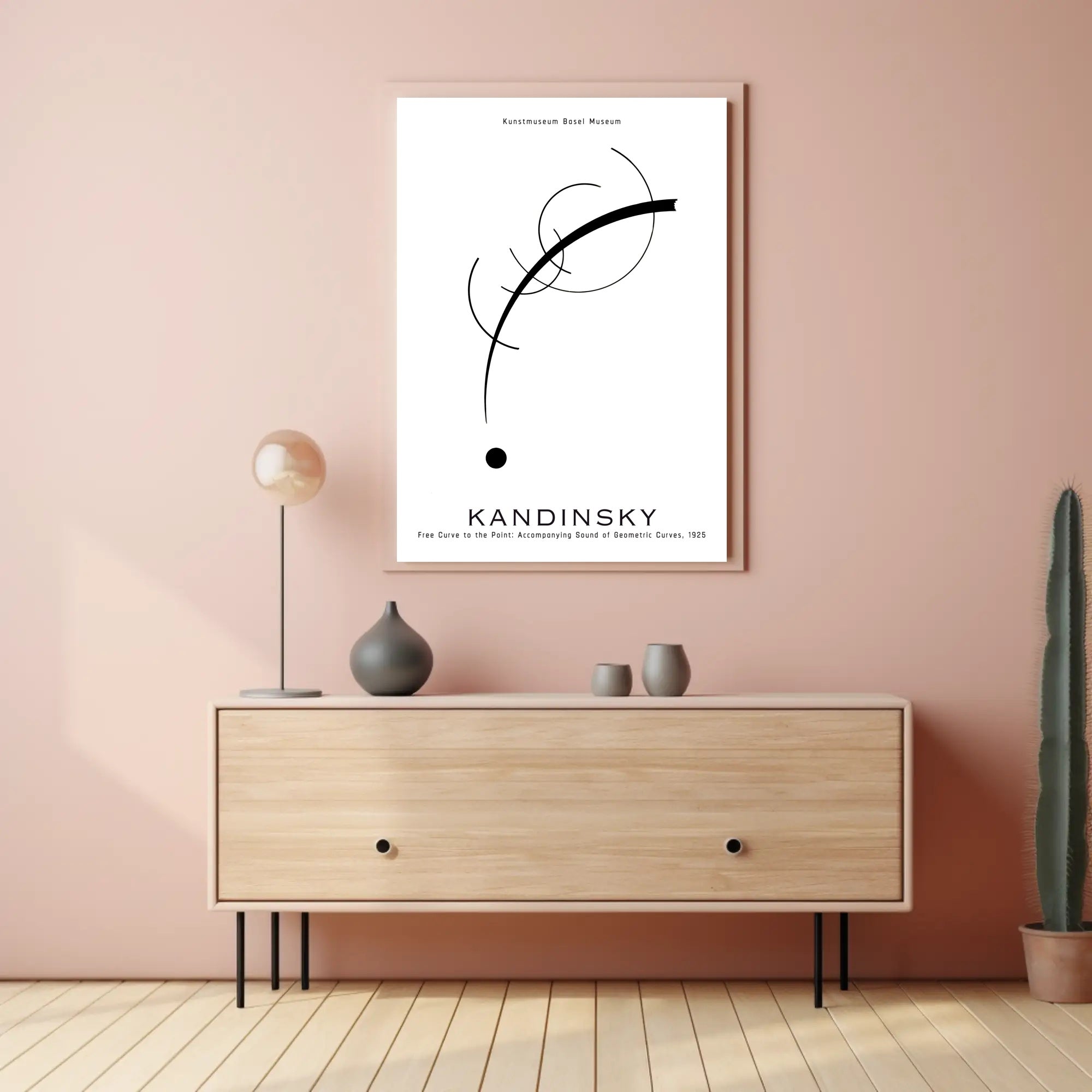 Kandinsky at Kunstmuseum Basel Poster