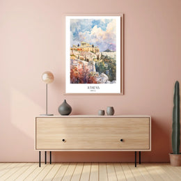 Athens, Greece A Timeless Landscape Poster