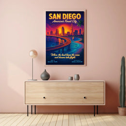 San Diego Americas Finest City Poster