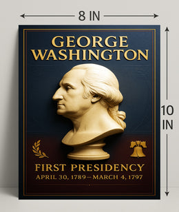 George Washington First President Poster PosterGoat