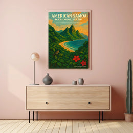 American Samoa National Park Poster