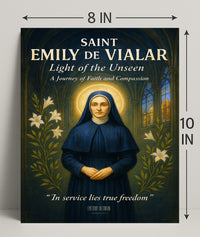 Saint Emily de Vialar Light of the Unseen Poster PosterGoat