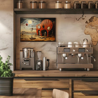 Surreal Dreamscape: Abstract Artistic Poster