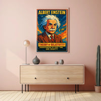 Albert Einstein Theory Of Relativity Poster