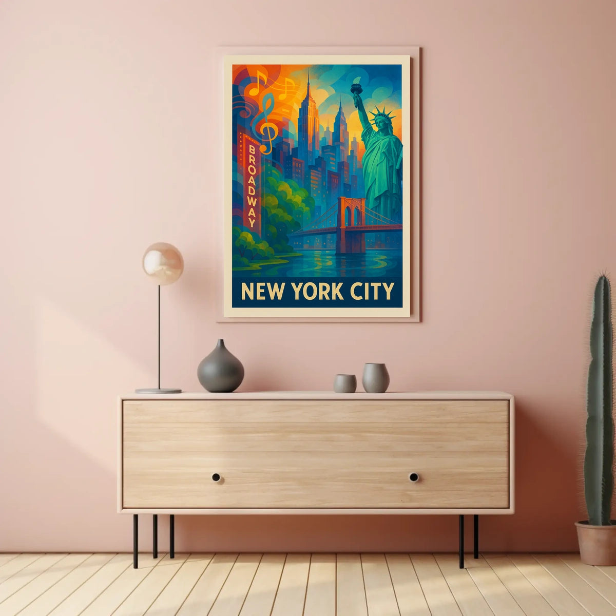 Discover New York City Poster