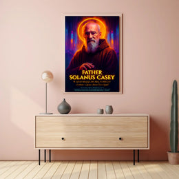 Father Solanus Casey Inspirational Religious Artwork Poster PosterGoat