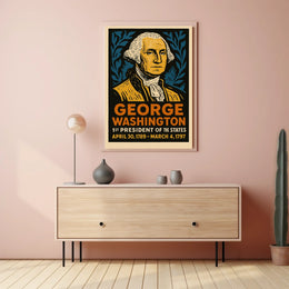 George Washington 1st President Poster
