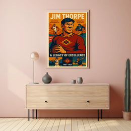 Jim Thorpe Legacy Excellence Poster