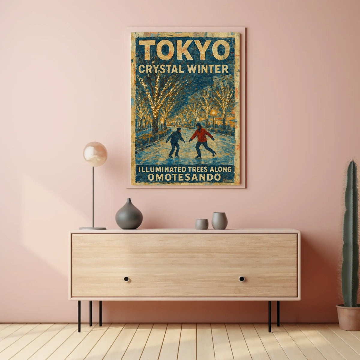 Tokyo Crystal Winter Poster