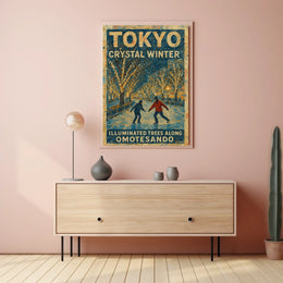 Tokyo Crystal Winter Poster